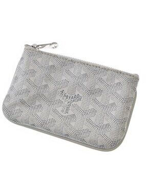 Goyard Pouch White